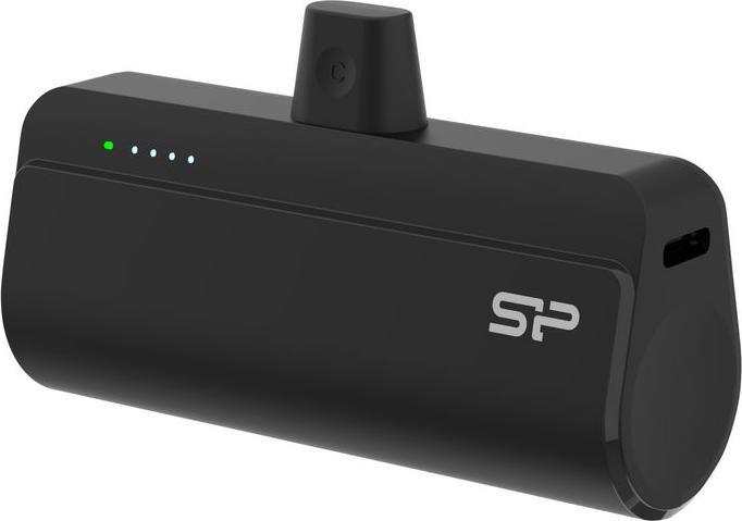Silicon Power Power Bank QD50 5000mAh Quick Energy, Black (5000 mAh, 20 W, 20 Wh)