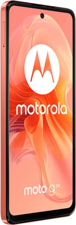 Actual product image Motorola Moto G04 (64 GB, Sunrise Orange, 6.56", Dual SIM, 16 Mpx, 4G)