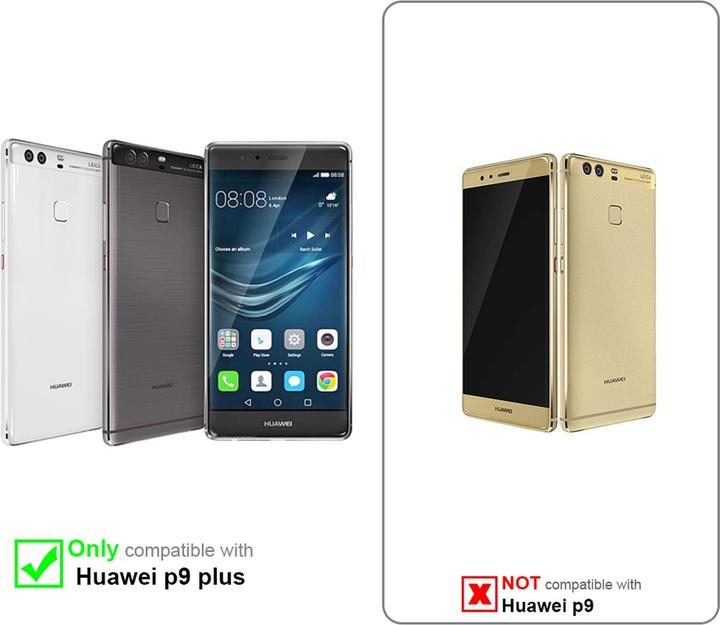 Actual product image Cadorabo TPU Matt Metallic Cover (Huawei P9 Plus)