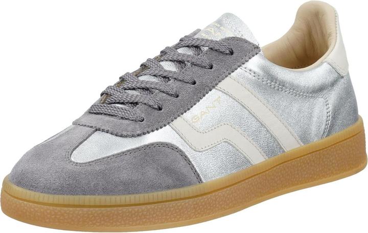 Silver/White