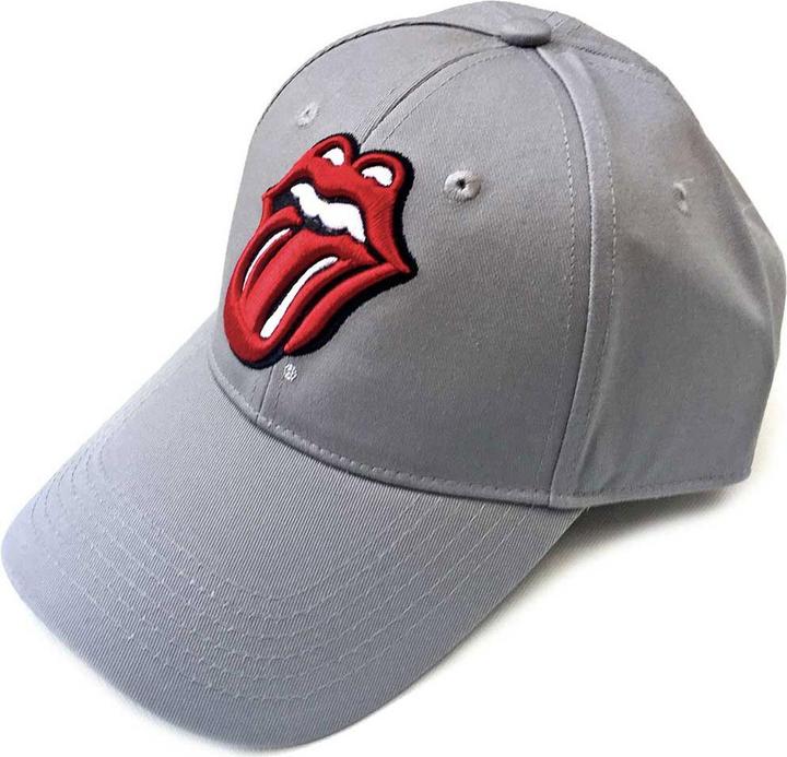 The Rolling Stones RollingStones Classic Tongue Grey Baseball Cap
