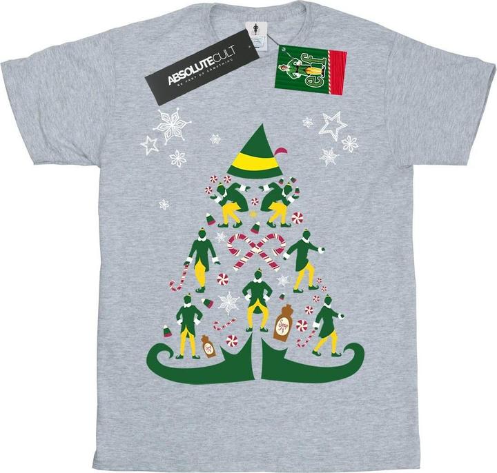 Elf Christmas Tree TShirt Jungen