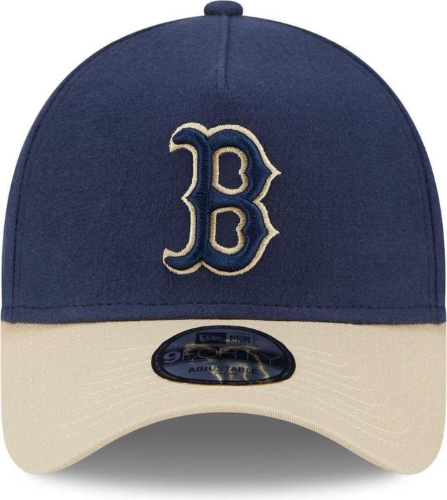Actual product image New Era A-Frame 9Forty Cap MOLESKIN Boston Red Sox navy (One size)