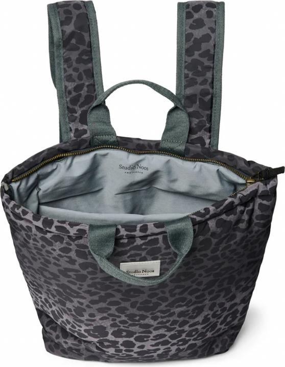 Actual product image Studio Noos Antra Leopard Puffy Adult Rucksack