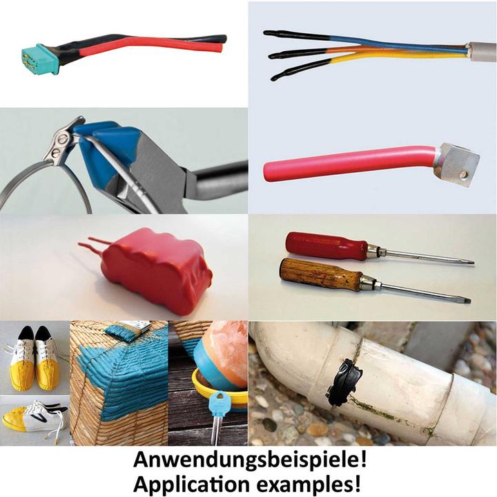 Produktbild mibenco flüssiggummi pur schwarz matt 175g
