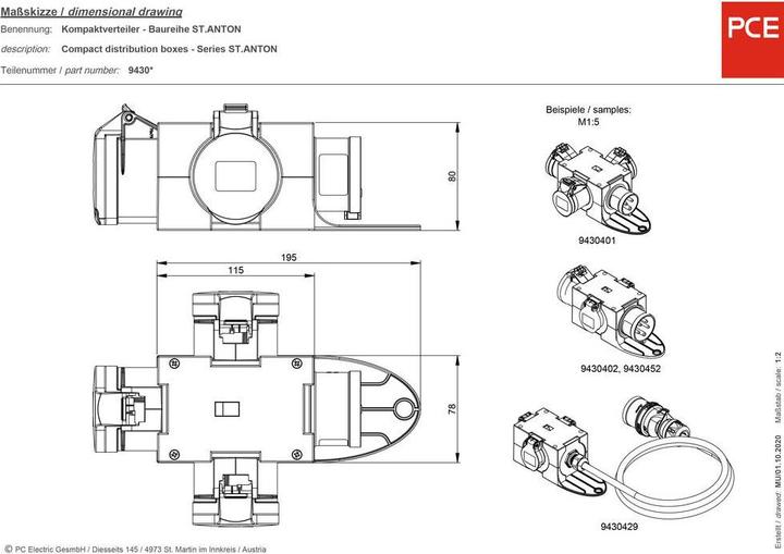 Actual product image PCE 9430406 St.Anton 3xSSD M20 VC3p m.B. (3 x)