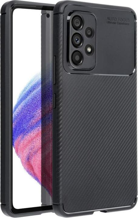 Produktbild OEM Back panel cover Case CARBON PREMIUM for SAMSUNG S25 black (Samsung Galaxy S25)