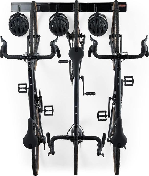 Image du produit VonHaus Velo-Wandhalterung Set für 3 Räder & Helme