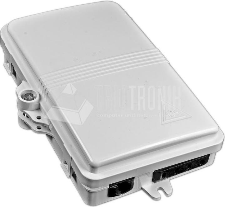 Produktbild Wirewin FTTx Wanddose für bis zu 8 Fasern, für SC simplex oder LC Duplex Kupplungen FTTx (CAT6)