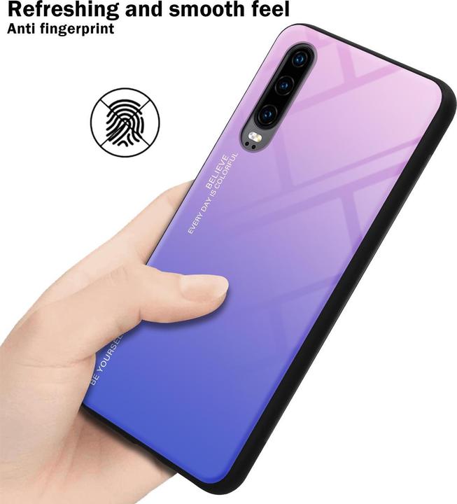 Immagine prodotto Cadorabo Copertura in vetro TPU 2 colori (Huawei P30)