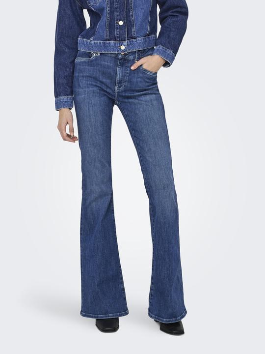 Actual product image Only Flared mid waist jeans Flare jeans (W27/L32)