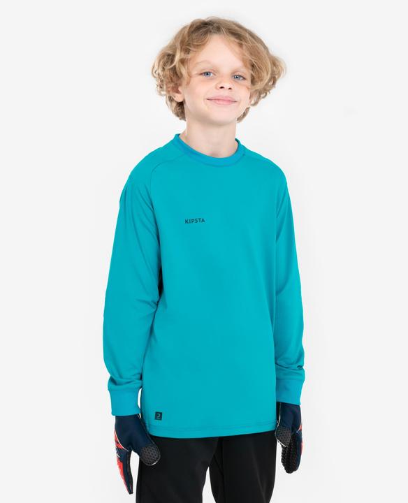 Image du produit Kipsta Maillot de gardien de but enfant - F100 turquoise