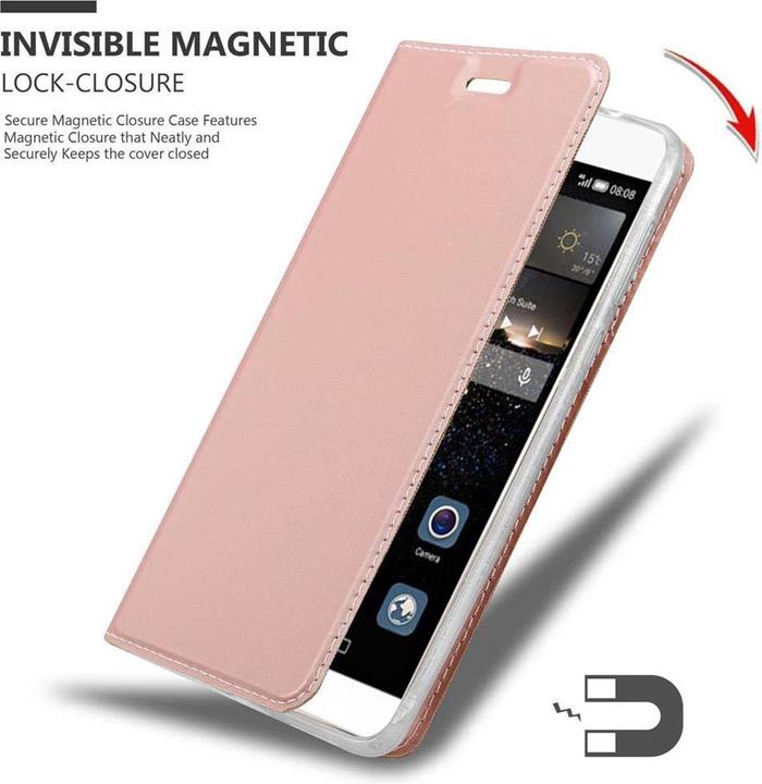 Actual product image Cadorabo Book Classy Style Cover (Huawei P8)