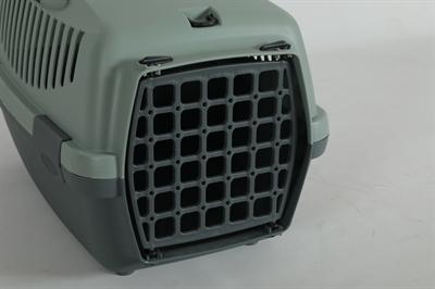 Produktbild Zolux Transporter GULLIVER 1 with plastic door, green, recycled (422180) (Hund, Sicherheitsverschluss)