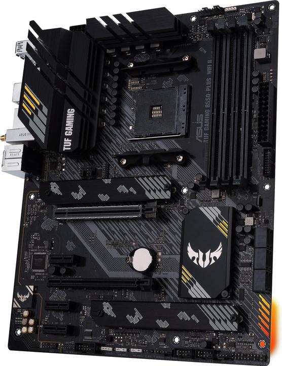 Productafbeelding ASUS TUF GAMING B550-PLUS WIFI II (AM4, AMD B550, ATX)
