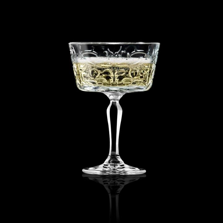 Produktbild Rcr Tattoo Goblet Champagne (27 cl, 6 Gläser, Sektgläser)