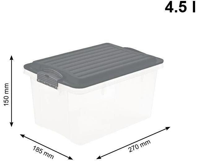 Actual product image Rotho Compact (27 x 18.5 x 15 cm, 4.50 l)