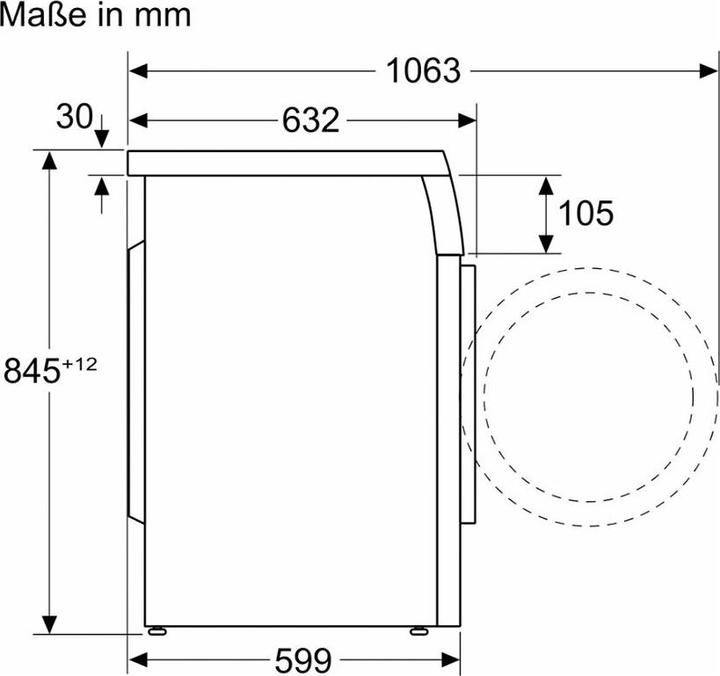Produktbild Siemens WU14UT41 (9 kg, Links, EU-Stecker)