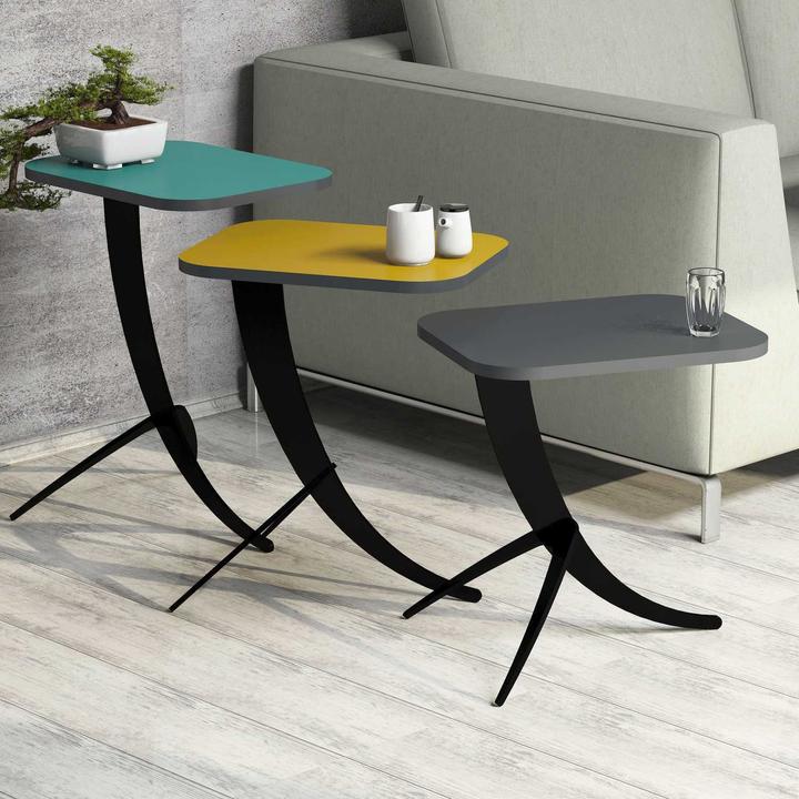Image du produit Hanah Home Vasilaa (45 x 60 x 30 cm, 45 x 54,5 x 35 cm, 45 x 48,5 x 35 cm)