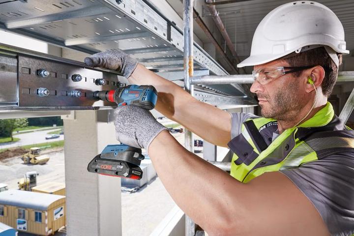 Immagine prodotto Bosch Professional Kit combinato con 3 utensili da 18V: GSB 18V-45, GDX 18V-200, GWS 18V-7, 2x 5.0Ah