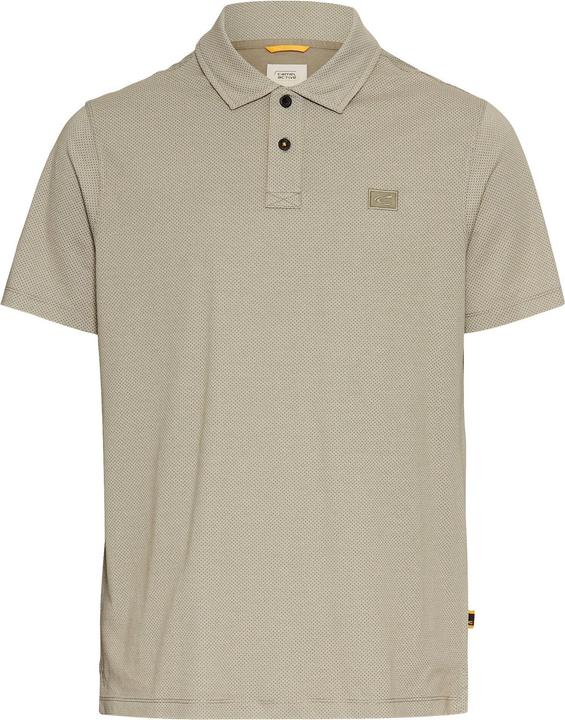 Camel Active Kurzarm Poloshirt aus reiner Baumwolle