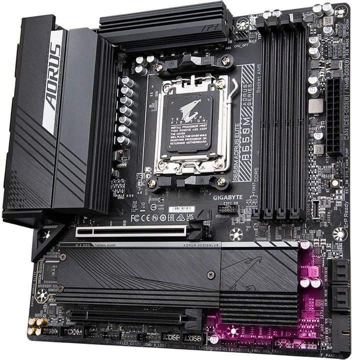 Produktbild Gigabyte B650M AORUS Elite (AM5, AMD B650, mATX)