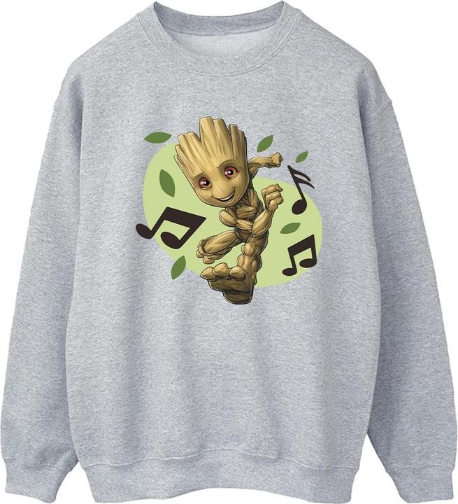 Immagine prodotto Guardians Of The Galaxy Groot Musical Notes Felpa Donna (XL)