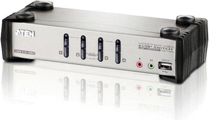 Produktbild Aten CS1734B, 4-Port KVM Switch mit 2 Port USB Hub