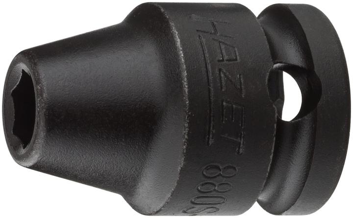 Immagine prodotto HAZET Inserto chiave a bussola per avvitatori ad impulso ∙ Ad esagono 880S-6 ∙ Attacco quadro, cavo… (6 mm)