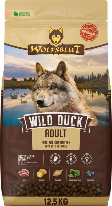 Immagine prodotto Wolfsblut Anatra selvatica (Adulto, 1 pz., 12500 g)
