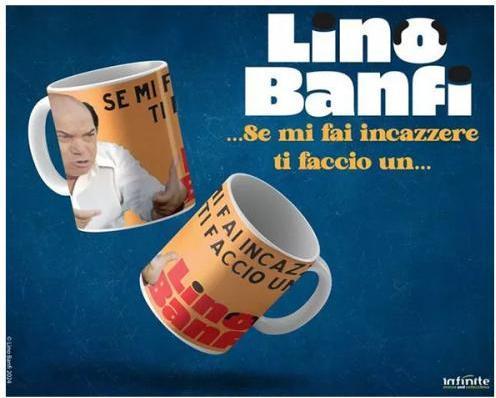Produktbild Infinite Statue Lino Banfi Tazza Subli 320ml: Se Mi Fai Incazzere