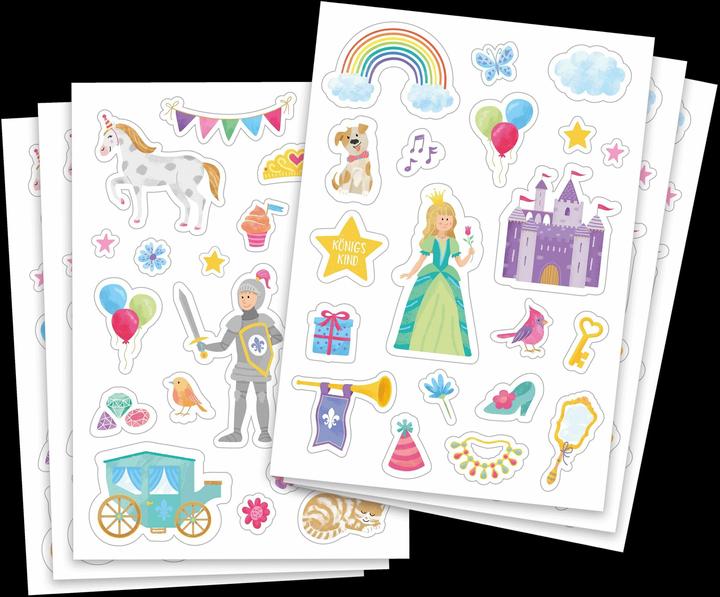 Actual product image Princess sticker set