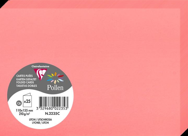 Produktbild Pollen Doppelkarte (210 g/m², 5500 x, B3)