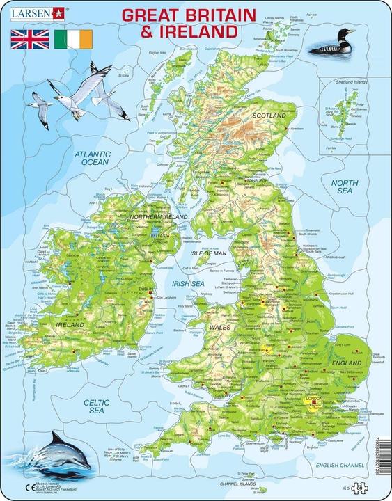 Larsen Grossbritannien u Irland (physisch) (80 Teile)
