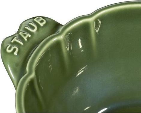 Actual product image Staub Pot ceramic artichoke, dark green, 0.47L
