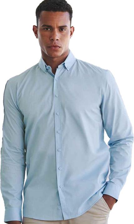 Henbury Formelles Hemd CoolPlus Langärmlig (4XL)