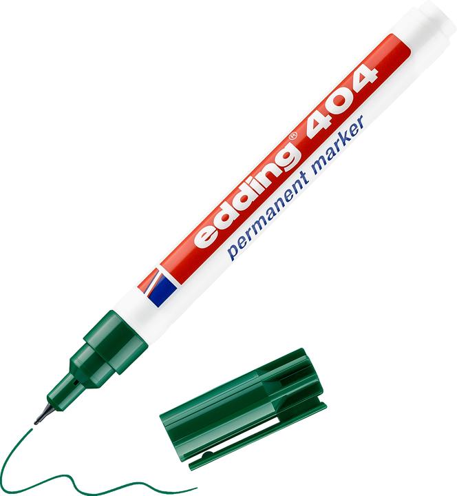 Produktbild Edding Permanent Marker 404 (Grün, 0.80 mm, 1 x)