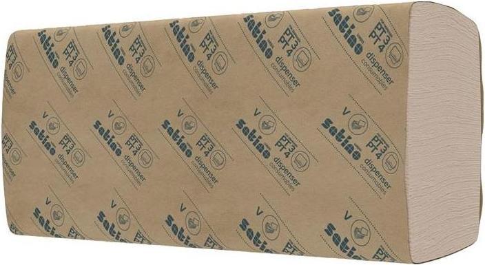 Actual product image Wepa Towel roll Satino PureSoft 314300 2-ply soft beige L170xW205approx.mm (6 x)