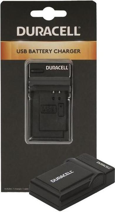Immagine prodotto Duracell Caricabatterie con cavo USB per DRNEL14/EN-EL14 (Caricabatterie per fotocamere)