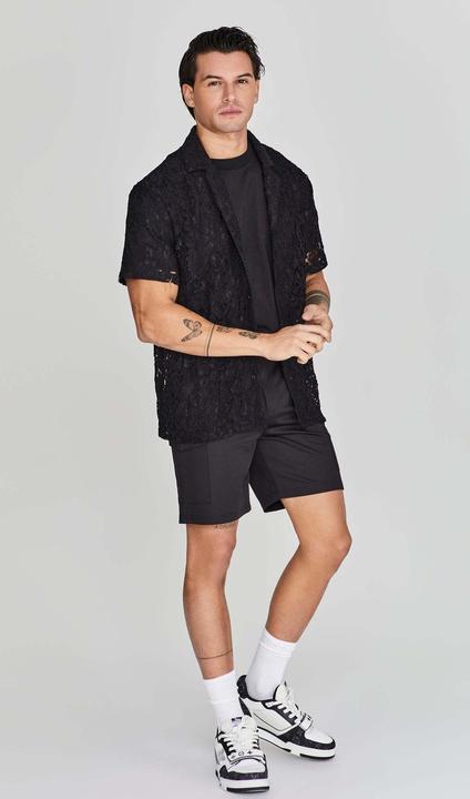 Immagine prodotto Siksilk Camicia a maniche corte Lace Resort Shirt (L)