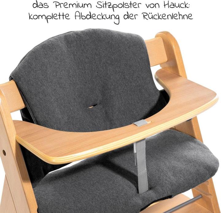 Produktbild Hauck Hochstühle Hochstuhl Alpha Plus Natur - im Sparset inkl. (Hochstuhl)