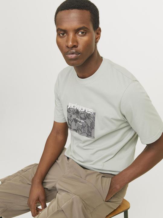 Image du produit Jack & Jones Gedruckt Rundhalsausschnitt T-shirt T-shirt (S)
