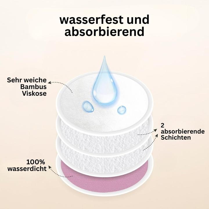 Actual product image Misiu waschbare Bambus Stilleinlagen (12 Stk) (12 x)