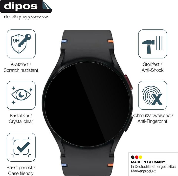 Produktbild Dipos Anti-Shock Displayschutz 9H
