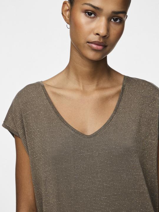 Produktbild Pieces Pcbillo Tee Lurex Stripes Noos Bc (XXL)