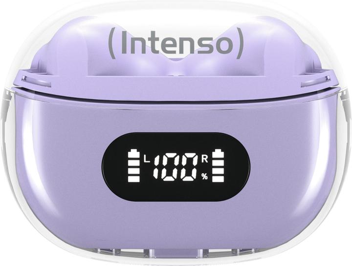 Produktbild Intenso True Wireless Kopfhörer Buds Plus T313AE lila (ANC, 7.50 h, Kabellos)
