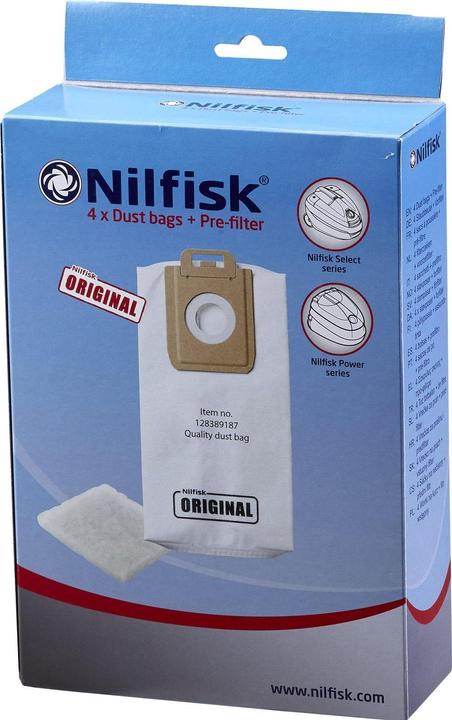 Produktbild Nilfisk Staubsaugerbeutel (4 x)