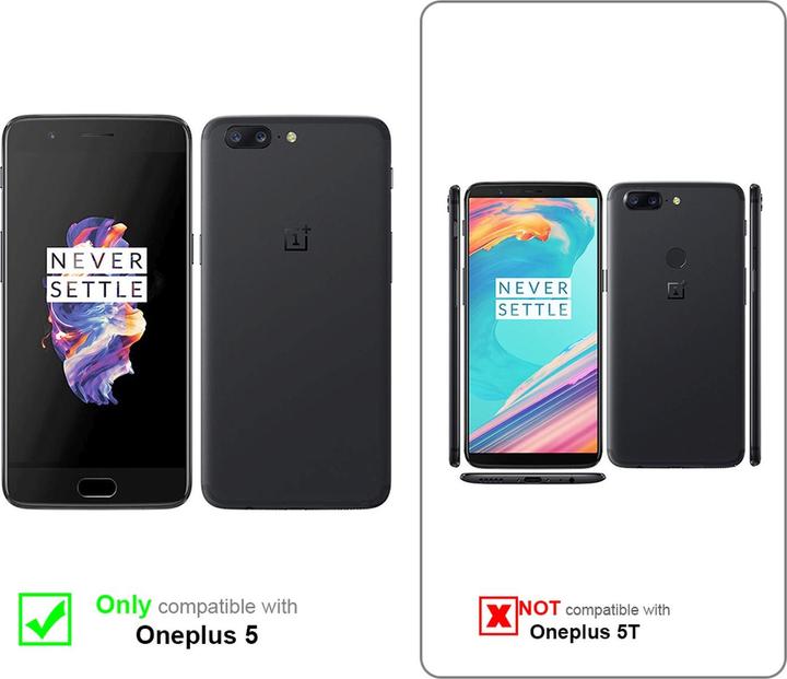 Immagine prodotto Cadorabo Copertura metallica opaca in TPU (OnePlus 5)