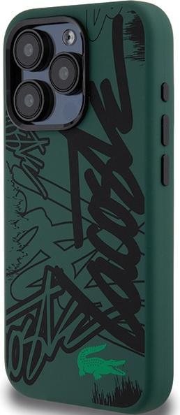 Produktbild Lacoste LCHCP15LGRAK iPhone 15 Pro 6.1" czarny/black hardcase Silicone Graffiti (Apple iPhone 15 Pro)