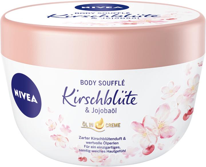 Produktbild NIVEA Body Soufflé Kirschblüte & Jojobaöl (Körpercreme, 200 ml)